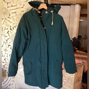 Woolrich Parka Hooded goose down Green Coat